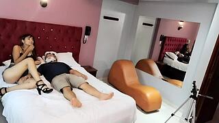 White Beard Grandpa's Huge Cock Still Gets Rock Hard for Chupa Pata Suck Part 1