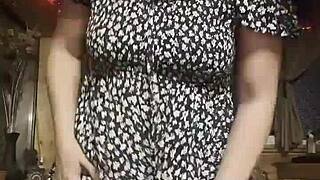 I slap my latina stepmom's big amateur ass in homemade pov