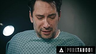 wanna see three-titted demon ashley lane breastfeeding nurse anna claire clouds in taboo hospital threesome?