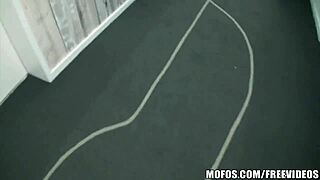 yo, mofos gives that latina slut a glistening jizz necklace after doggystyle!