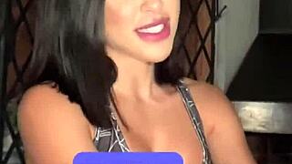 A petite 18yo Latina amateur on casting gags sloppy deepthroat, rims and begs for cum in mouth finish.
