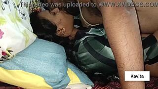 kavita bhabhi takes small cock missionary from desi hubby