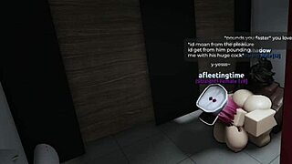 ever fucked a slut hard in roblox bathroom like this??