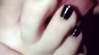 black nail polish on these sexy polish lesbian feet for self worship 😍👣