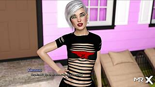 playing my first college girlfriend game comic story part 12 😏📚