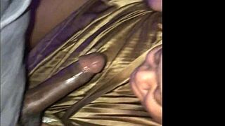 wake up fatty, suck this huge cock deep on homemade bbw bed