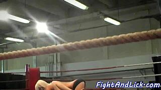 european redhead babes wrestle licking shaved pussies in lesbian fingering