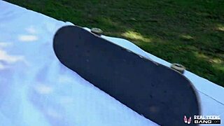 Dylan Moore Rides Cock Wildly Till Her Skater Face Drowns In Hot Cum Facial