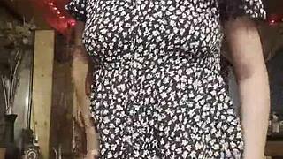 I slap my latina stepmom's big amateur ass in homemade pov