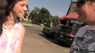 daddy makes 18 year old amateur cum hard with sloppy deepthroat