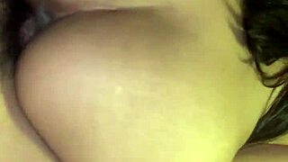 Sexy latina wife bounces cowgirl hard in homemade riding video