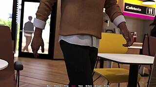 law school date turns into curvy rose's huge tits femdom game