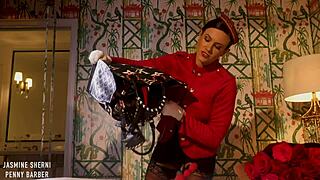 jasmine sherni, uh, fucked by bellhop on phone with hubby