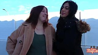 Sabrine and Lily devour pussy and cock