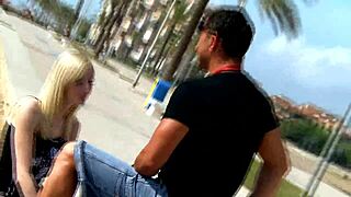 jenny babie and stacey saran double blowjob finish after intense screw