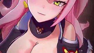Nicole's Enormous Tits Grip Monster Cock Tight