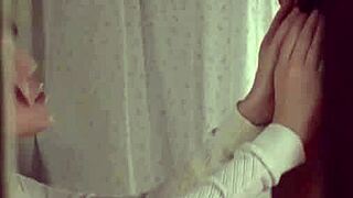 Yua Ariga Delivers Messy Shaved Pussy Blowjob