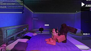 Blonde Bimbo Bent Over for Rough Monster BBC Doggystyle Pounding