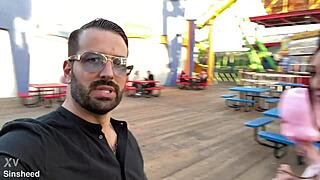 Artemisia Love deepthroats Romeo Mancini monster cock Santa Monica