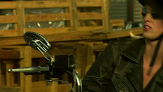 blonde milf's tight ass gaped in car doggy with deepthroat