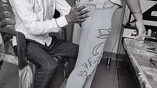 yo bengali secretary 😍 gets pounded hard by boss at office 💦 hindi roleplay with big ass slaps!