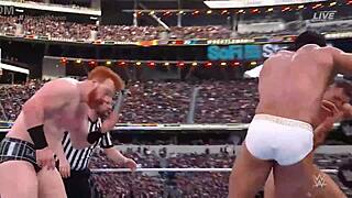 Gunther clashes with Sheamus and Drew McIntyre for Intercontinental gold at WrestleMania 39