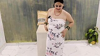 bhabhi devar saasu chudai with deepthroat fisting and rough big cock pounding