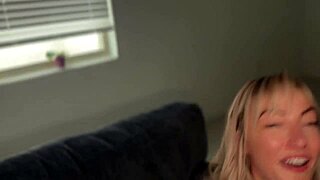 Blonde bombshell takes massive BBC in intense sex therapy