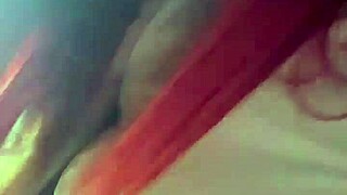 Driver pays fare by creampie fucking my big pussy wife in the car pov