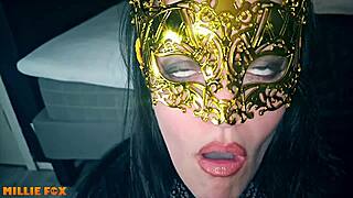 Amateur MILF Millie Fox SWALLOWS Her BIGGEST THICK Cum Load