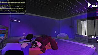 Blonde Bimbo Bent Over for Rough Monster BBC Doggystyle Pounding