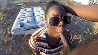 Her First Time Hiking Outdoors!