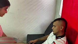 Think a college girl like her can handle your boss cock after workout?