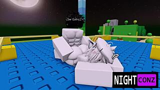 whoa roblox slut grabs eboy cock at nightconz join gg conx for rough big tits ass game