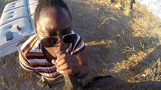 Her First Time Hiking Outdoors!