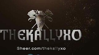 kally xo sucks huge bbc in sheer outfit