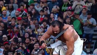 Gunther clashes with Sheamus and Drew McIntyre for Intercontinental gold at WrestleMania 39