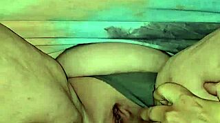 sexy wife flashes thong in sundress upskirt tease