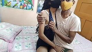 My Cute Girlfriend Delivers Naughty Bedroom Doggystyle Creampie Quickie