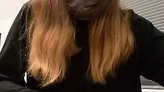 transgirl pounds fleshlight hard in full solo fucking video