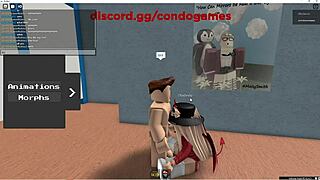 i'm fucking this emo devil girl hard in roblox!