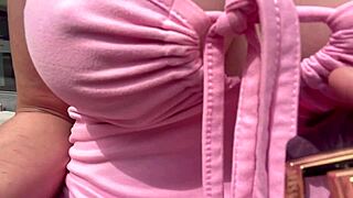 artemisia struts public streets in that skimpy outfit feeling horny as hell everywhere she goes