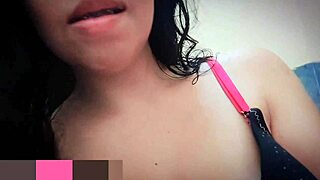 horny ebony teen squirts first time bathroom masturbation frenzy