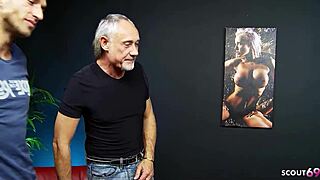 Jasmine Lau's black hair tempts old and young guys into mmf threesome pounding her wet pussy doggystyle and cowgirl.