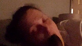 Beautiful Midget Deepthroats Monster Cock with Gagging Sloppy Sucking