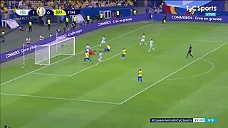 argentina beats brazil 1-0 in steamy soccer showdown!