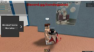 i'm fucking this emo devil girl hard in roblox!