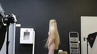 Wow, Elza Kom's Pink Pussy Takes Huge Dildo Deep While Dirty Talking Domination!