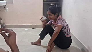 desi indian teen so desperate for cock in wet pussy creampie doggystyle