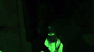 Masked BBW Wife GAGS on Monster BBC in Sloppy Deepthroat Cosplay